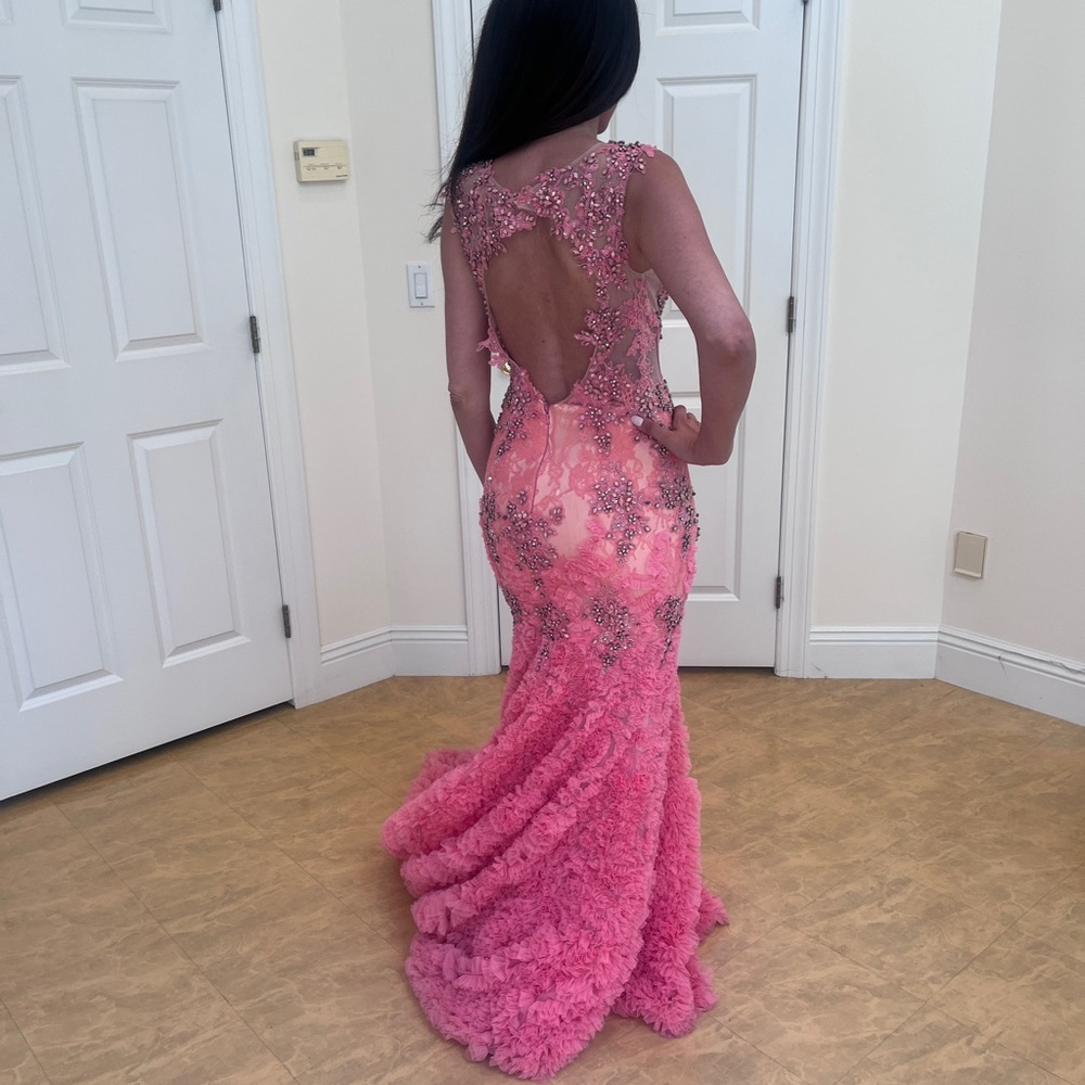 Pink boutique gown